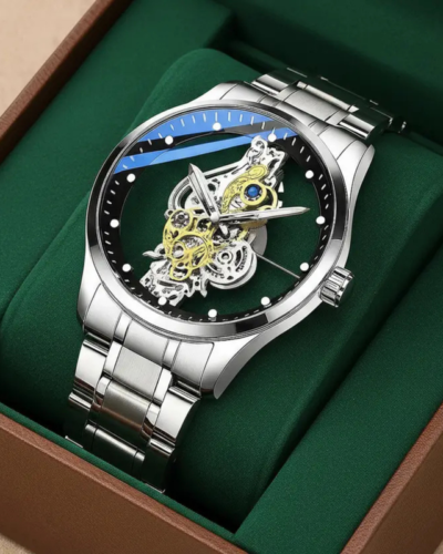 Shivilex Skeleton Automatic Watch